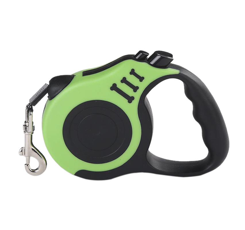 Professional 16ft Retractable Dog Leash - One-Hand Brake & Lock