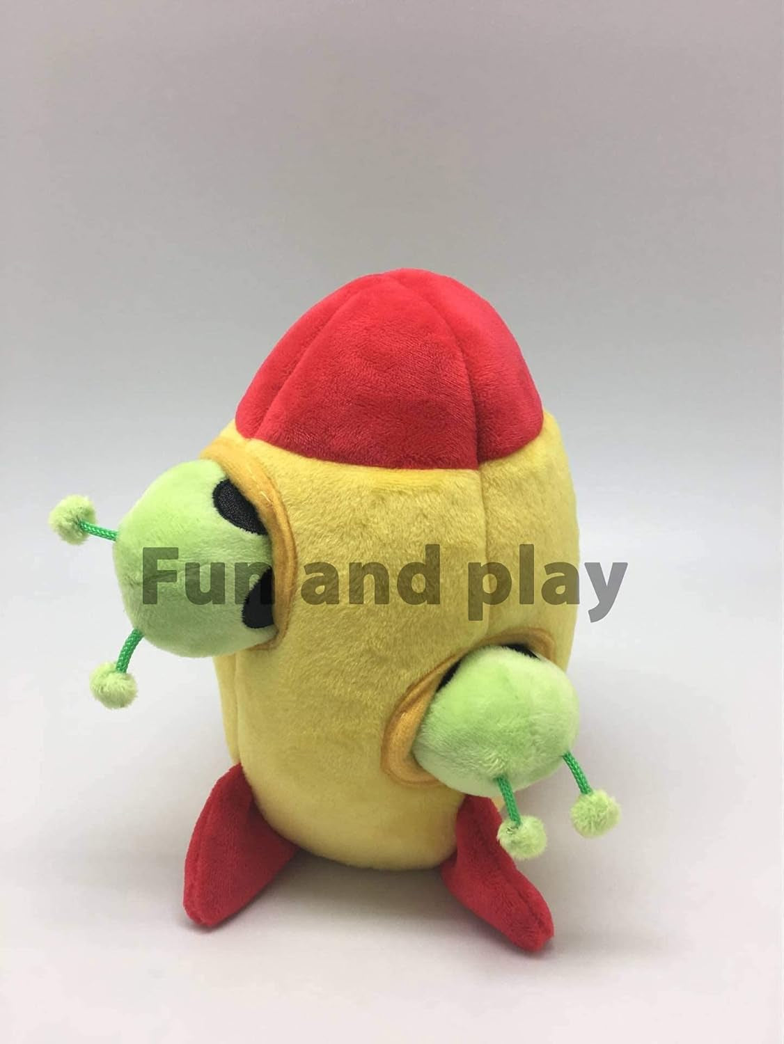 Interactive Plush Hide and Seek Squirrel Puzzle Toy for Small Dogs (Spaceship and Aliens Design)