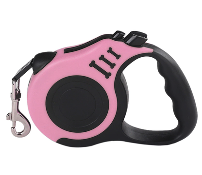 Professional 16ft Retractable Dog Leash - One-Hand Brake & Lock