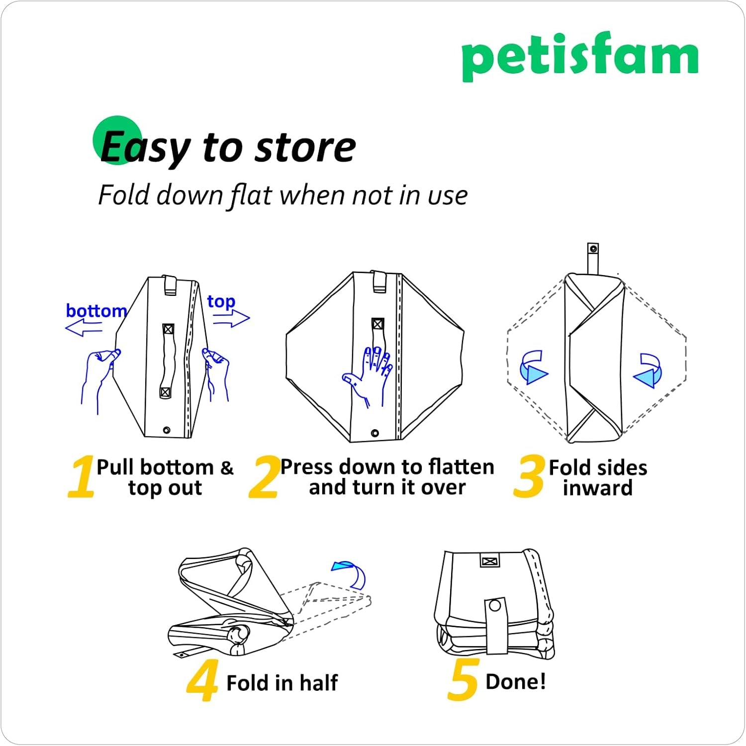 Portable Cat Travel Litter Box - Leak-Proof and Odor-Free Design for Convenient Use in Vehicles and Accommodations, Effortless One-Handed Portability for Road Trips and Air Travel