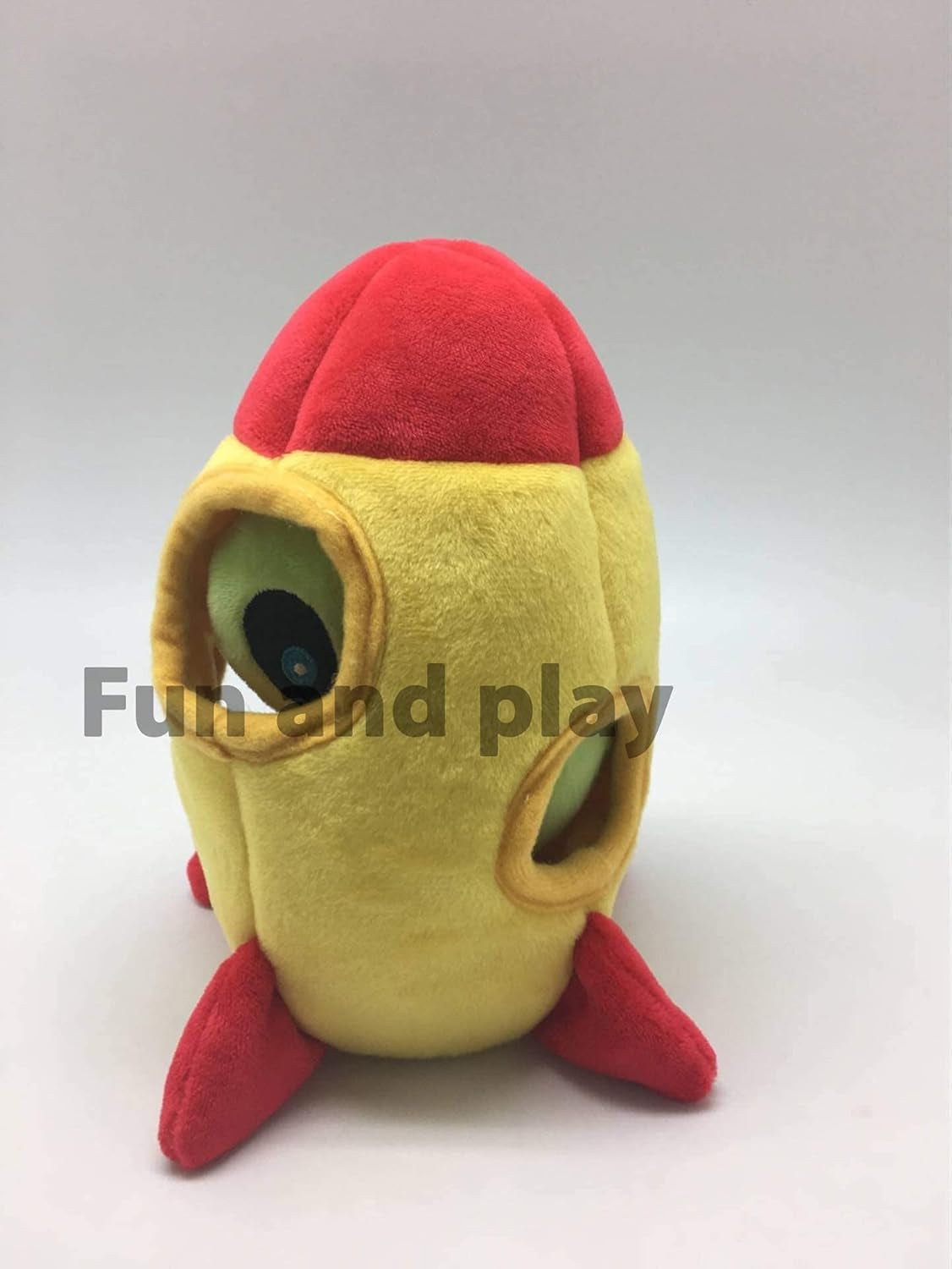 Interactive Plush Hide and Seek Squirrel Puzzle Toy for Small Dogs (Spaceship and Aliens Design)